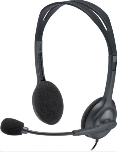 Слушалки LOGITECH H111  + mic